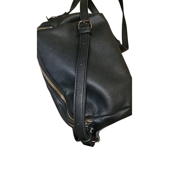 Urban Expressions Black vegan Leather Crossbody Bag - Picture 13 of 13